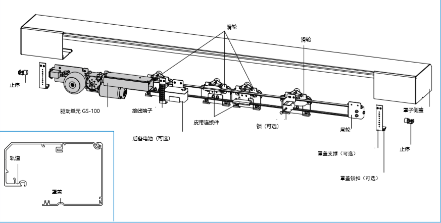 格屋香蕉色在线播放GS-100产品结构图片